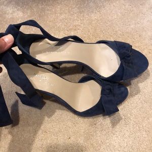Suede navy heels (Lord & Taylor)